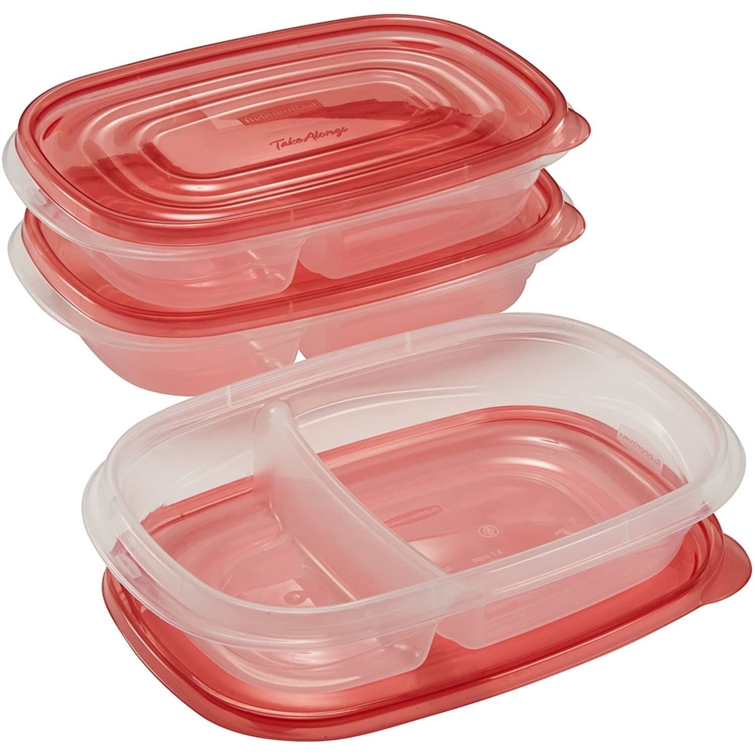 Sweet Treat Shaped alongs Divided Rectangular Food Storage Containers, 3.7 Cup, 3-Pack - Squishy Dohnut Sweet Treat Shaped Stress Toy Detail