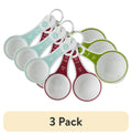 Premium Kitchen (3 pack) 4-Piece Measuring Cups Set, Multicolor - Premium Stainless Steel Garlic Presser & Peeler - Default Title