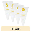 Premium Kitchen (4 pack) Reusable Featherweight Decorating Piping Bag, Plastic, 8-in. - Innovative Kitchen Helper for Modern Cooking - Default Title