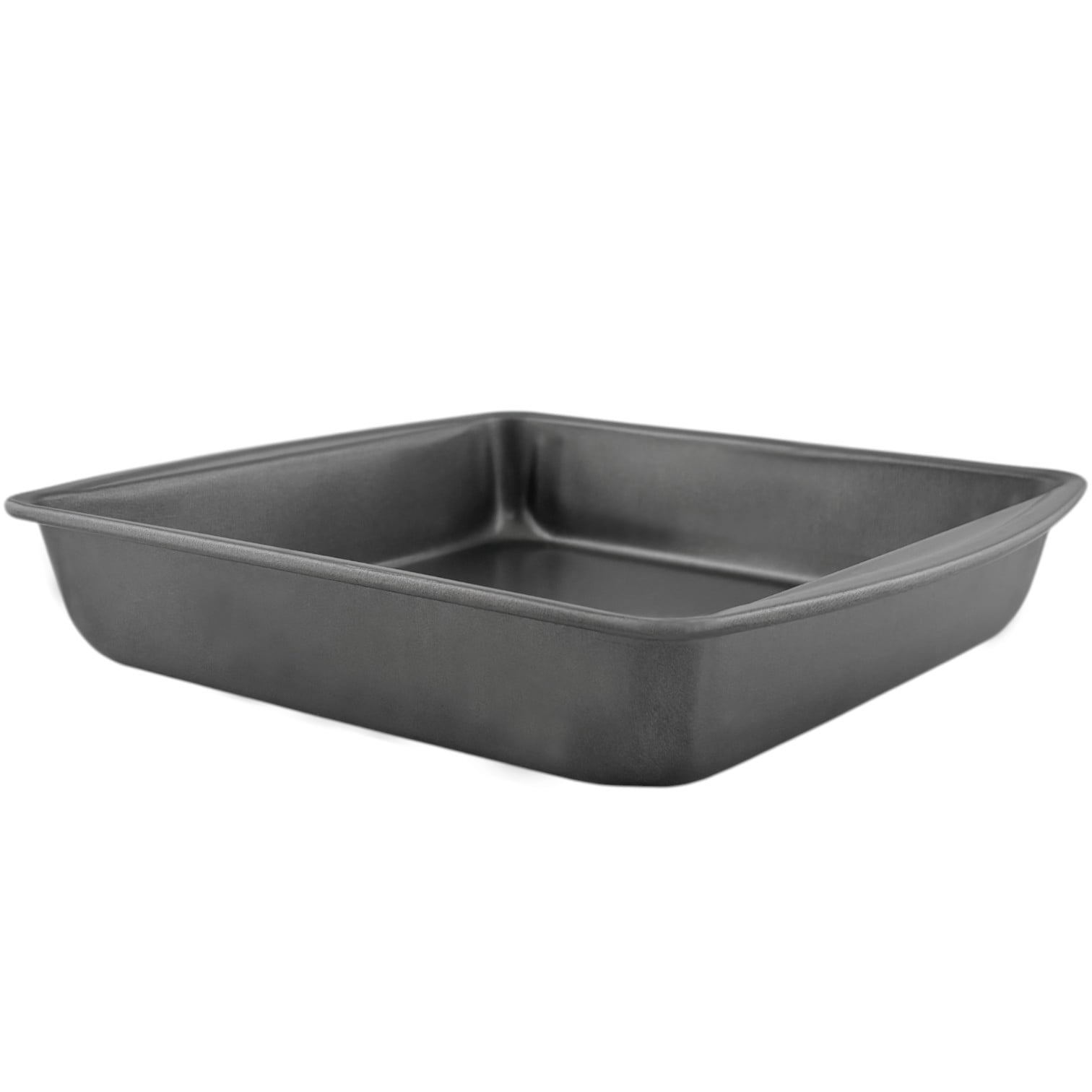 Time-Saving 9" x 9" x 2" Nonstick Square Cake Pan, Gray - Kitchen Gadget Tool for Quick Food Prep Detail