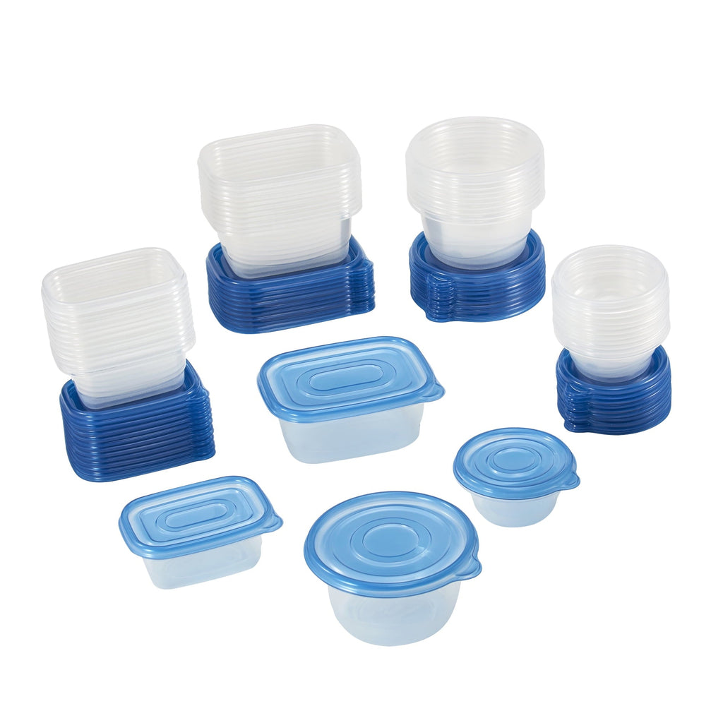 Whimsical Doughnut 92pc Plastic Food Storage Container set, Ideal Use for Refrigeration Storage and Organization,... - Fun Food Fidget Cookie Squishable Toy Detail