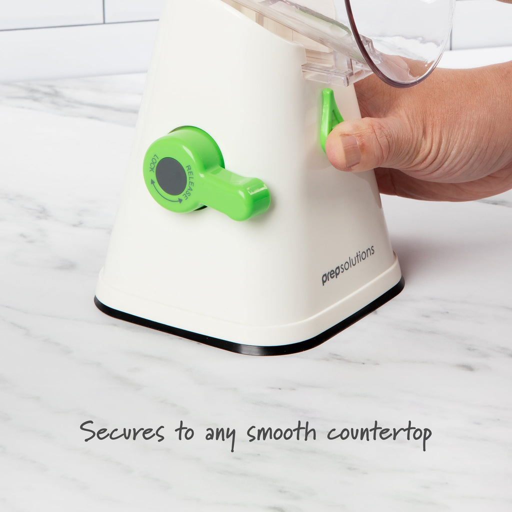 Premium Kitchen Manual Rotary Grater & Slicer - Multi-Functional Manual Food Chopper & Slicer Detail