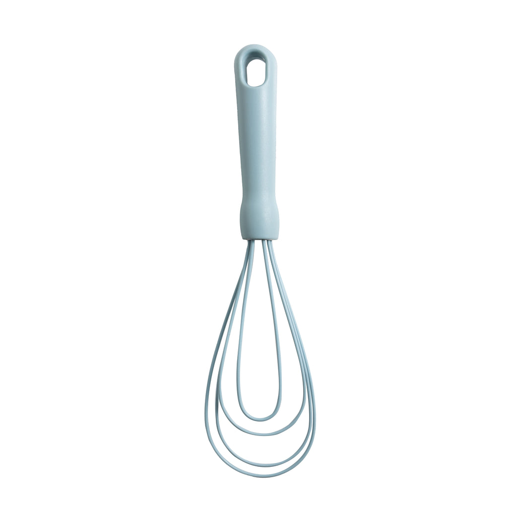 Multi-Functional 3-Piece Silicone Whisk Set, 10.5"/10.4"/9.6" L, Blue Color - Innovative Kitchen Helper for Modern Cooking Detail