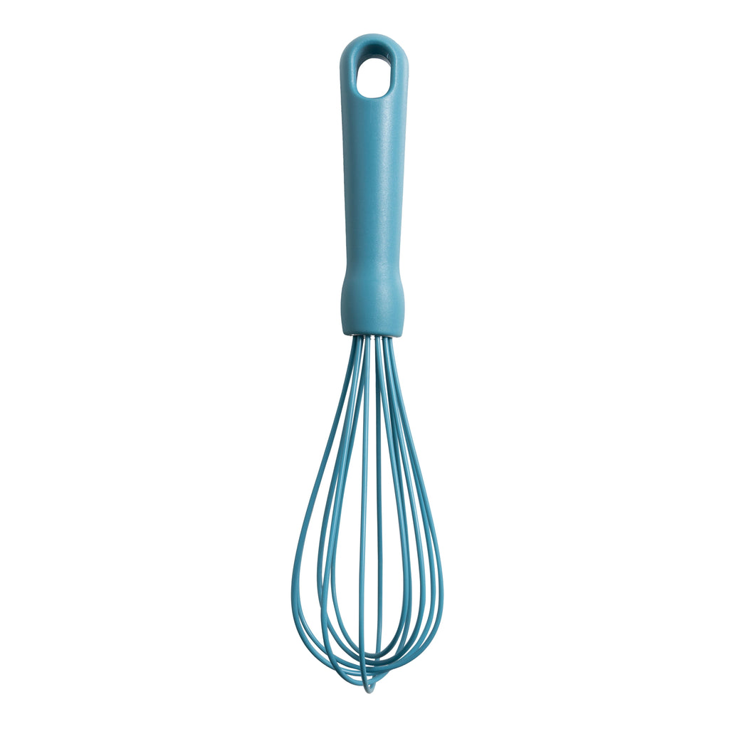 Multi-Functional 3-Piece Silicone Whisk Set, 10.5"/10.4"/9.6" L, Blue Color - Innovative Kitchen Helper for Modern Cooking Detail