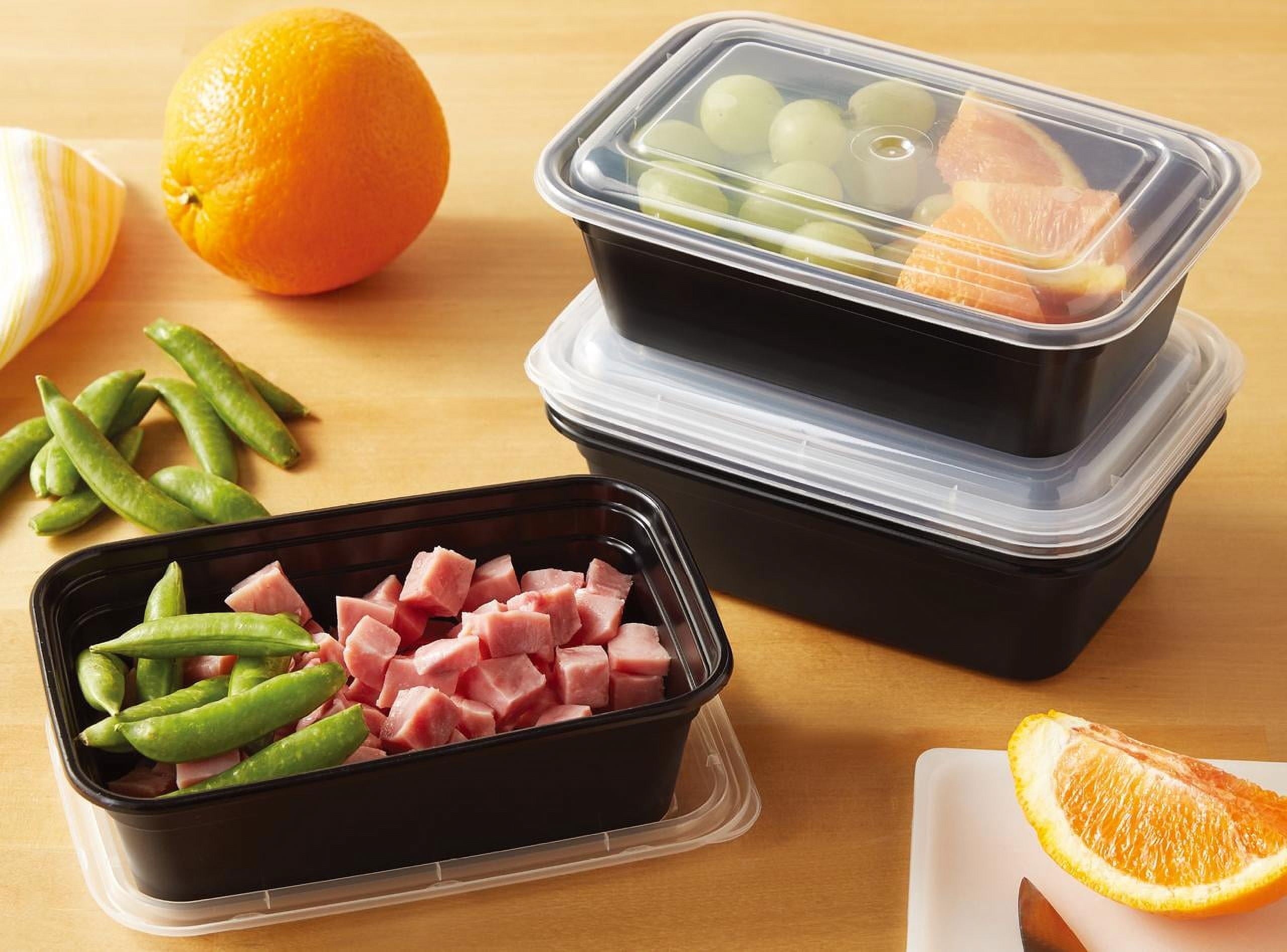 Fun Food Fidget 5-Pack Snack Meal Prep Containers with Lids, 3-Cup Capacity, BPA-Free, Microwave & Dishwasher Safe, Made fo... - Playful Star & Heart Shaped Geometric NeeDoh Detail