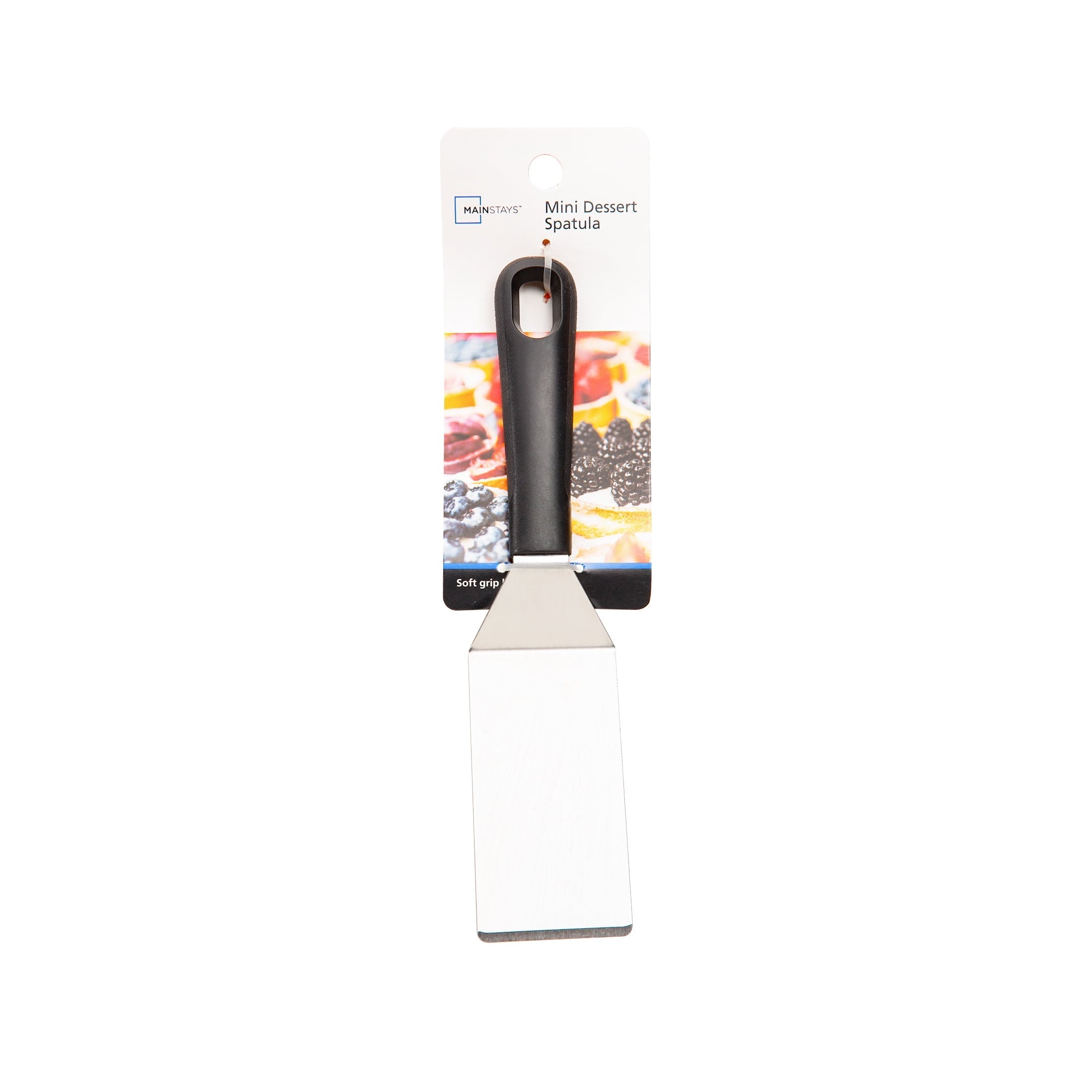 Durable Steel Stainless Steel Mini Dessert Spatula with Softgrip Handle for Serving Pancakes or Desserts - Professional Kitchen Tool for Culinary Enthusiasts Detail