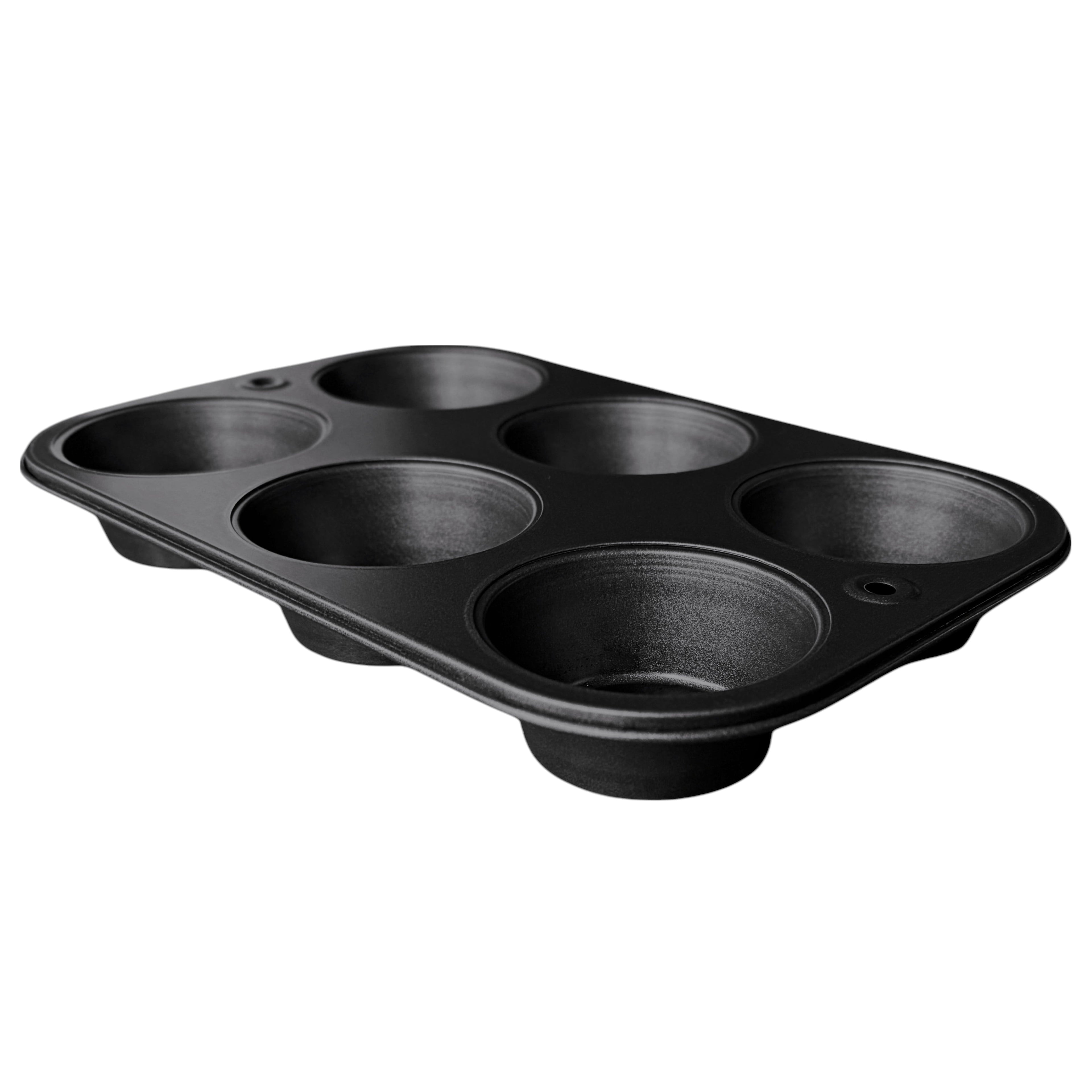 Multi-Functional 6-Cup Nonstick Steel Muffin Pan, 2.9" Cup, Gray, 1 Count - Multi-Functional Manual Food Chopper & Slicer Detail