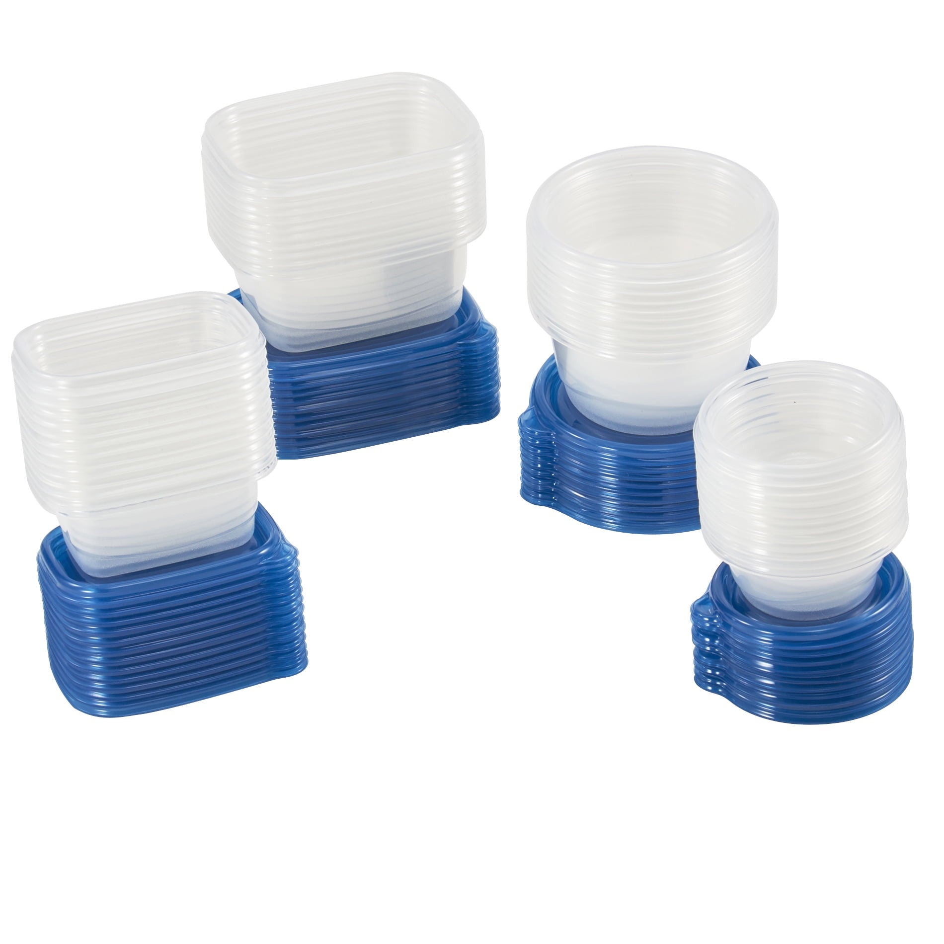 Whimsical Doughnut 92pc Plastic Food Storage Container set, Ideal Use for Refrigeration Storage and Organization,... - Fun Food Fidget Cookie Squishable Toy Detail
