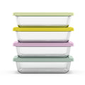 Whimsical Doughnut Everyday 4.5 Cup Glass Meal Prep Set - Deliciously Soft Cupcake Sensory Glob - Default Title
