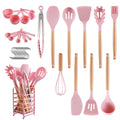 High-Precision 32 PCS Silicone Cooking Utensils Set, 446°F Heat Resistant for Nonstick Cookware - Heavy Duty Stainless Steel Kitchen Shears - Default Title