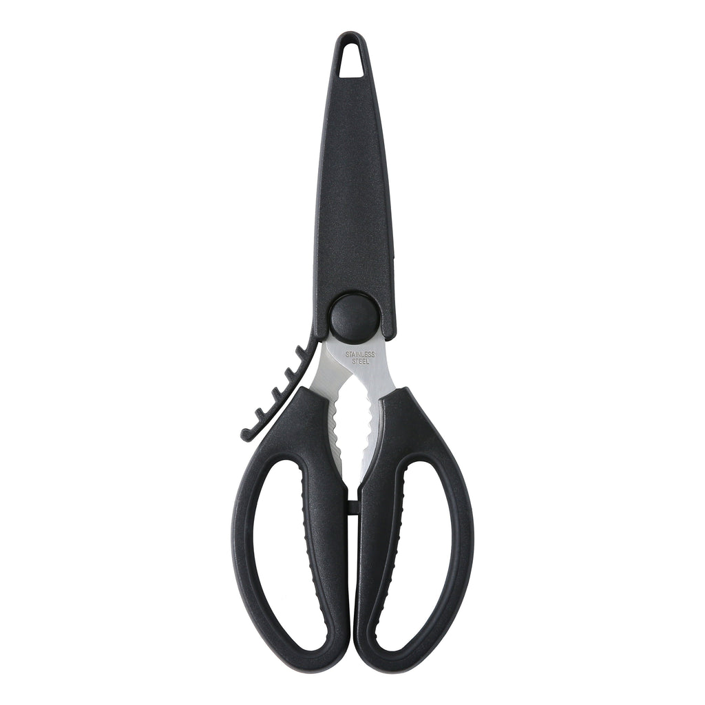Time-Saving Stainless Steel Multi-Purpose 8.6in Kitchen Shears - Multi-Functional Manual Food Chopper & Slicer - Default Title
