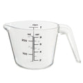 Multi-Functional 1 Cup Large Spout Plastic Measuring Cup, Clear - Kitchen Gadget Tool for Quick Food Prep - Default Title