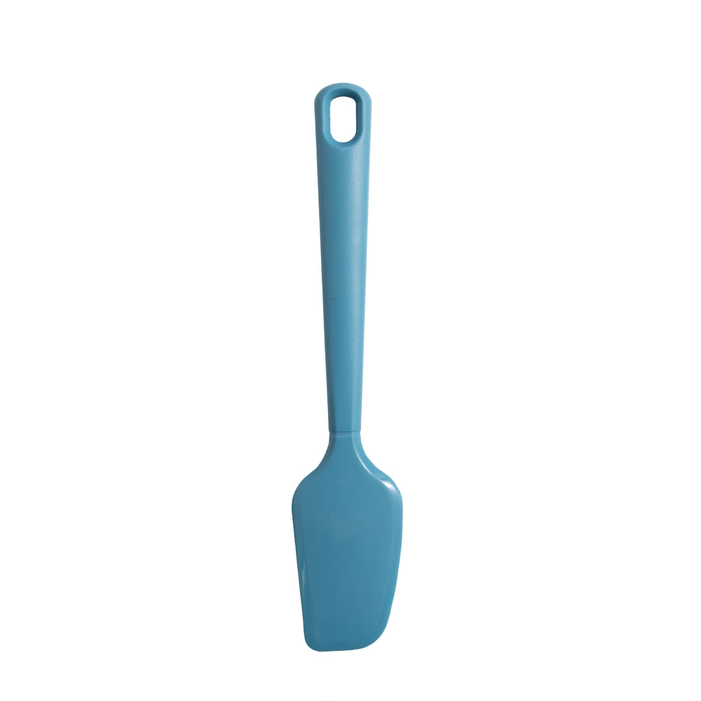Durable Steel Silicone Food- Grade Blue 10.55" L Kitchen Spatula - Professional Kitchen Tool for Culinary Enthusiasts - Default Title