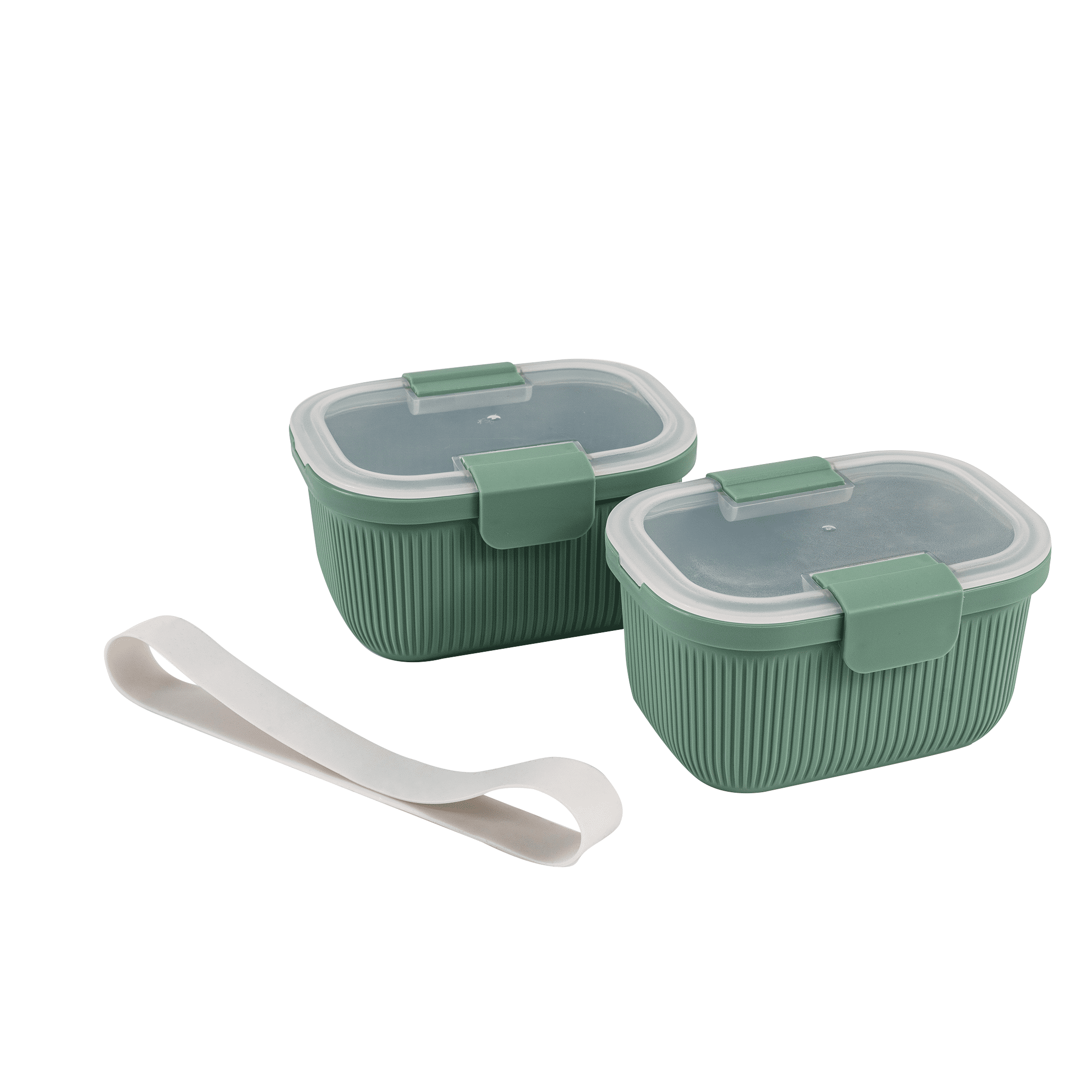 Deliciously Squishy Food Storage Snack Container, Plastic, Rectangle, Green, 19oz Capacity, Best Used for On-the-Go Snacks and Small Port... - Deliciously Soft Cupcake Sensory Glob - Default Title