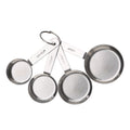Premium Kitchen Kitchen Stainless Steel 4-Piece Nesting Measuring Cups - Innovative Kitchen Helper for Modern Cooking - Default Title