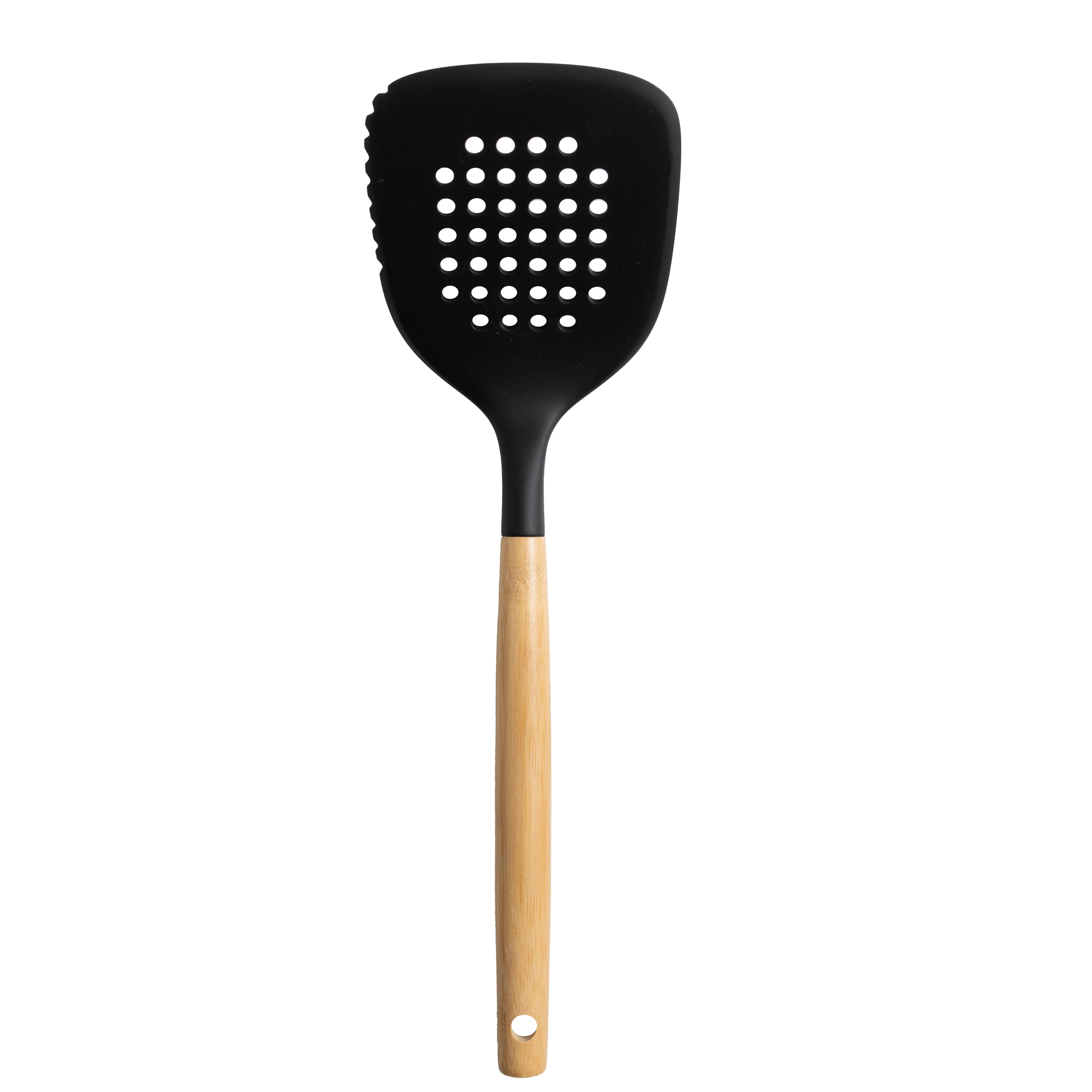 High-Precision Kitchen and Cooking Utensil Turner, 13" L, Black - High-Precision Culinary Tool for Baking & Cooking - Default Title