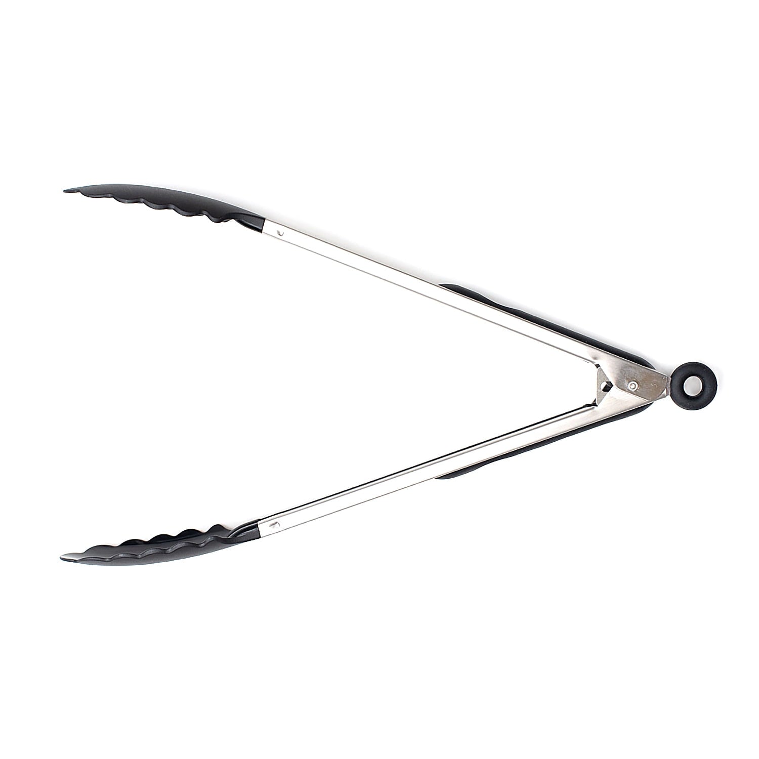 Professional Grade 13 Inch Rust Resistant Nylon End Stainless Steel Dripless Kitchen Tongs - High-Precision Culinary Tool for Baking & Cooking - Default Title
