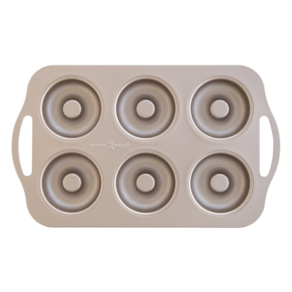 Innovative 6 Cavity Nonstick Steel Donut Pan - Multi-Functional Manual Food Chopper & Slicer - Default Title
