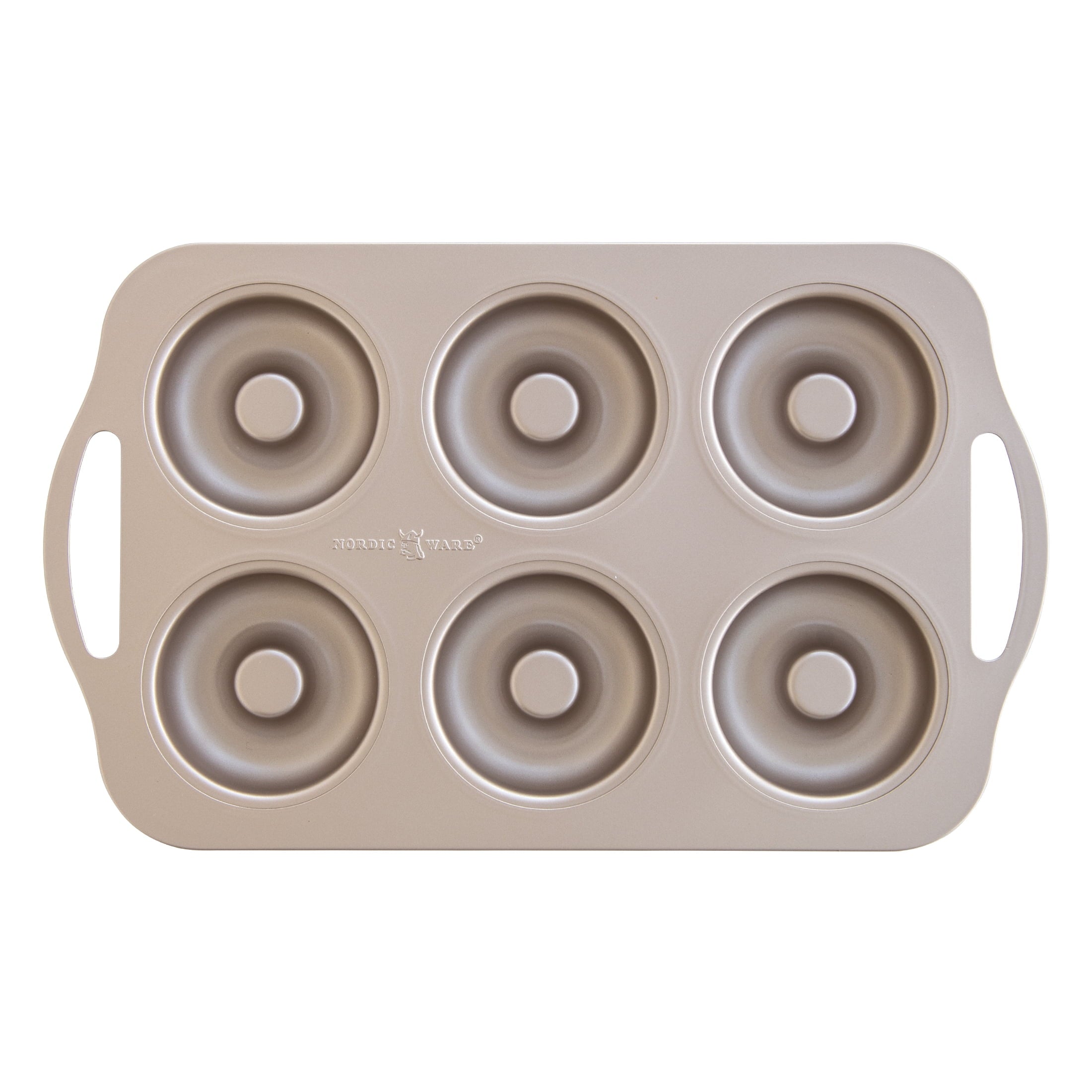 Innovative 6 Cavity Nonstick Steel Donut Pan - Multi-Functional Manual Food Chopper & Slicer - Default Title
