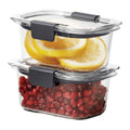 Fun Food Fidget 1.3 Cup Stain-Proof Food Storage Container, Set of 2 - Fun Food Fidget Cookie Squishable Toy - Default Title
