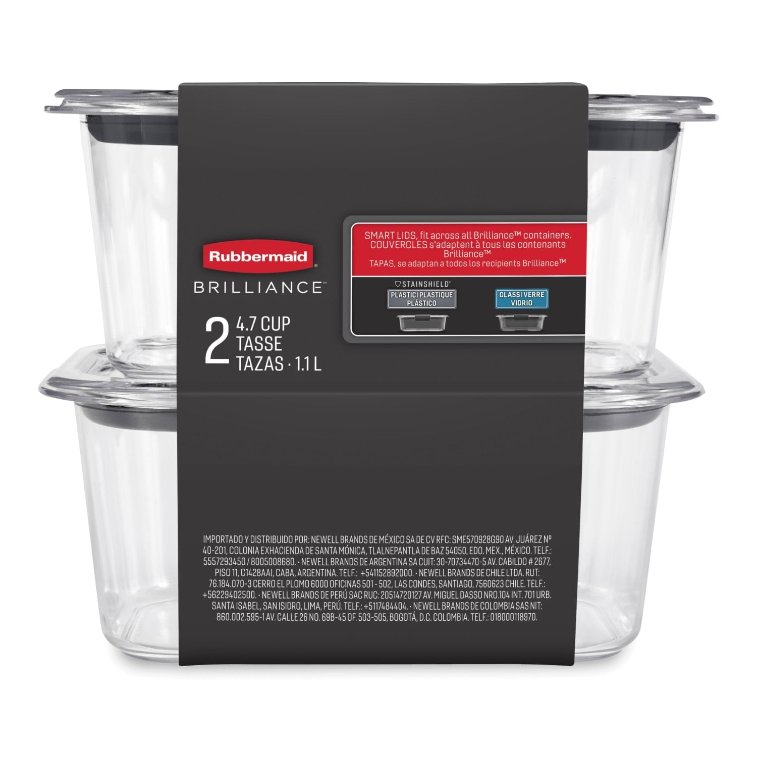 Whimsical Doughnut Food Storage Container, Medium Deep, 4.7 Cup, 2-Pack - Deliciously Soft Cupcake Sensory Glob - Default Title
