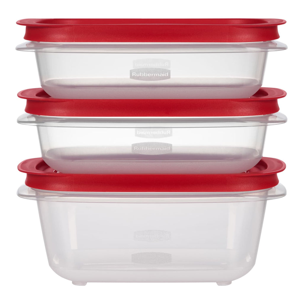 Deliciously Squishy 3.57-Cup (2) and 5.26-Cup EasyStore Rectangle Containers, 3 Pack, Food Storage Containers, Food Storage Containers wi... - Deliciously Soft Cupcake Sensory Glob - Default Title