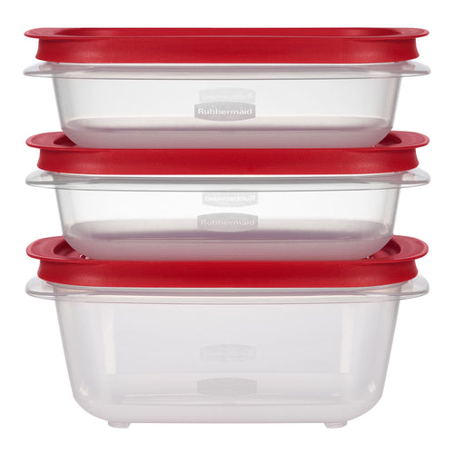 Deliciously Squishy 3.57-Cup (2) and 5.26-Cup EasyStore Rectangle Containers, 3 Pack, Food Storage Containers, Food Storage Containers wi... - Deliciously Soft Cupcake Sensory Glob - Default Title