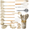 High-Precision Silicone Cooking Utensils Set, Heat Resistant Kitchen Tools, 36 PCS Non-Stick Silicone Cooking Kitchen Utensils, Khaki - Heavy Duty Stainless Steel Kitchen Shears - Default Title