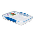 Whimsical Doughnut To Go 820ml/3.4 Cups Multi Split Food Storage Container - Playful Star & Heart Shaped Geometric NeeDoh - Default Title
