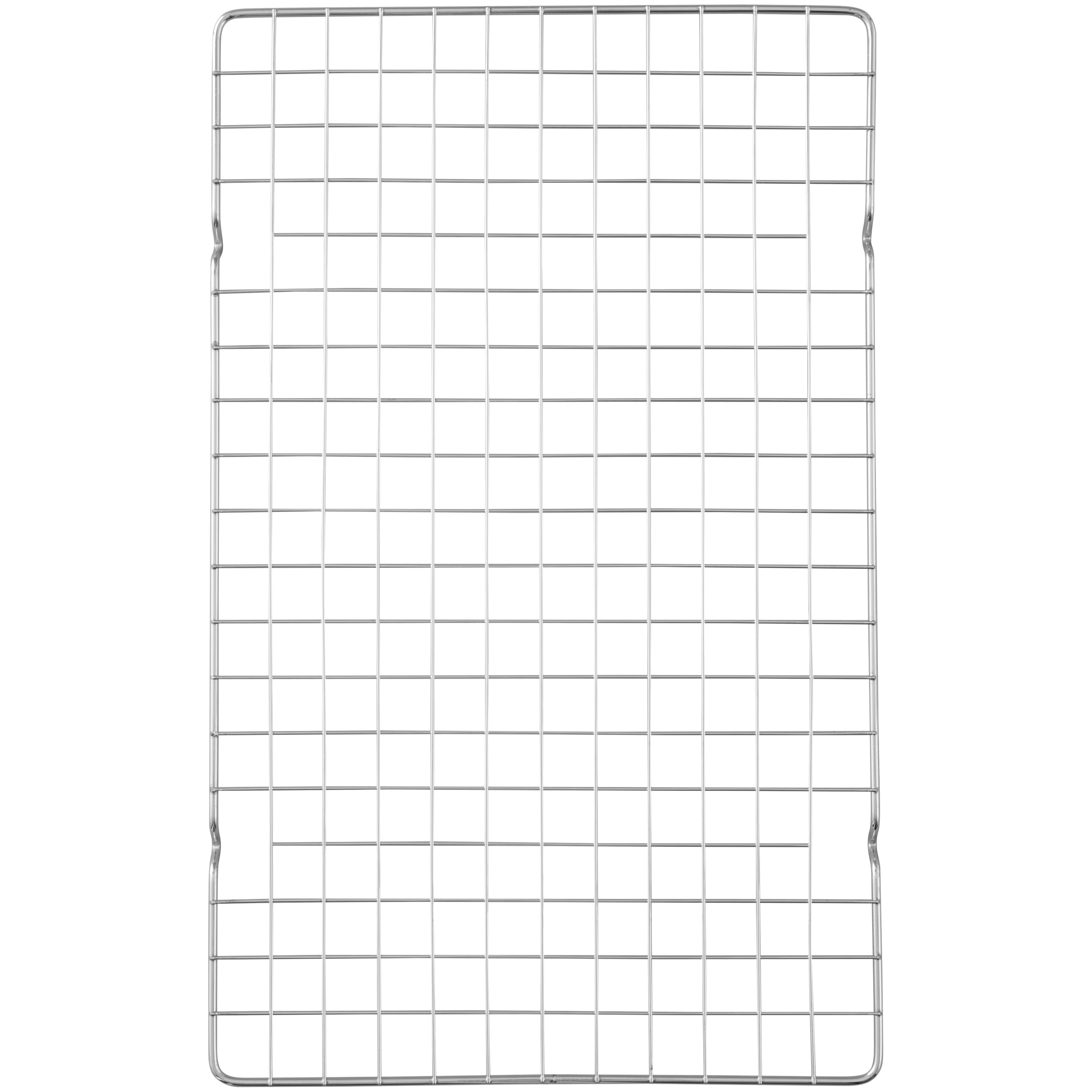 Premium Kitchen Everyday Chrome-Plated Cooling Grid, 10 x 16 in., Rectangular, Packaging May Vary - Premium Stainless Steel Garlic Presser & Peeler - Default Title