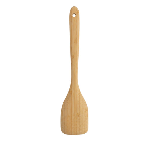 Chef-Quality Bamboo Turner, Crafted , Cooking and Kitchen, 12.99 x 2.67 x 0.59 inch. - Multi-Purpose Hand Tool for Daily Meal Prep Detail