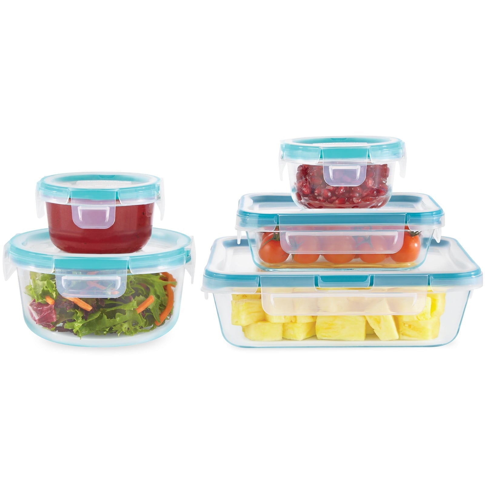 Fun Food Fidget Glass Storage Set, 10 Piece - Deliciously Soft Cupcake Sensory Glob Detail