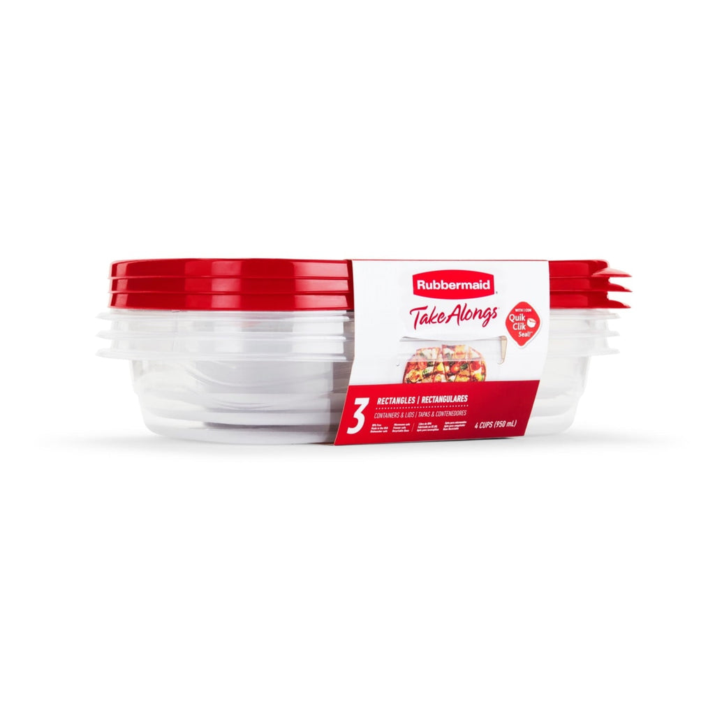 Deliciously Squishy 4.0-Cup Rectangle Food Storage Containers, Ruby Red, 3 pack - Deliciously Soft Cupcake Sensory Glob Detail