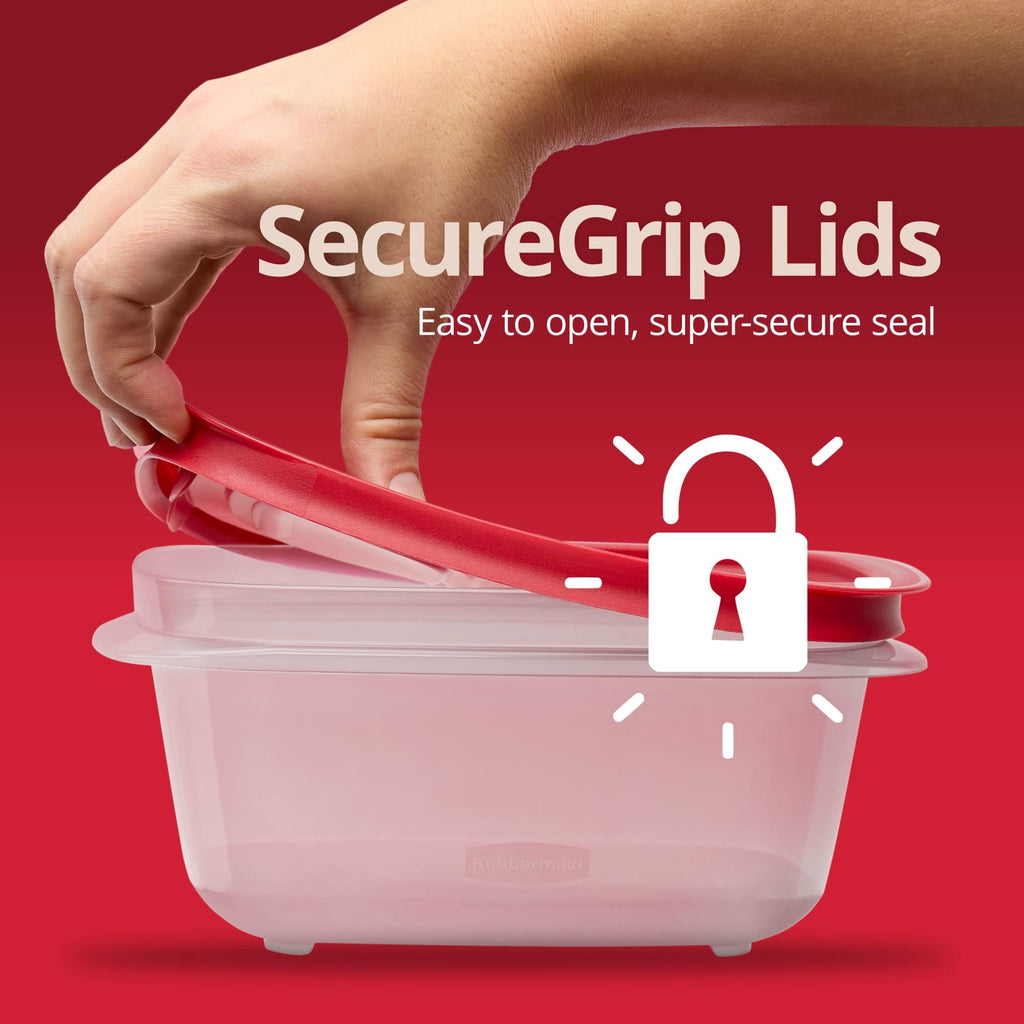 Deliciously Squishy 3.57-Cup (2) and 5.26-Cup EasyStore Rectangle Containers, 3 Pack, Food Storage Containers, Food Storage Containers wi... - Deliciously Soft Cupcake Sensory Glob Detail
