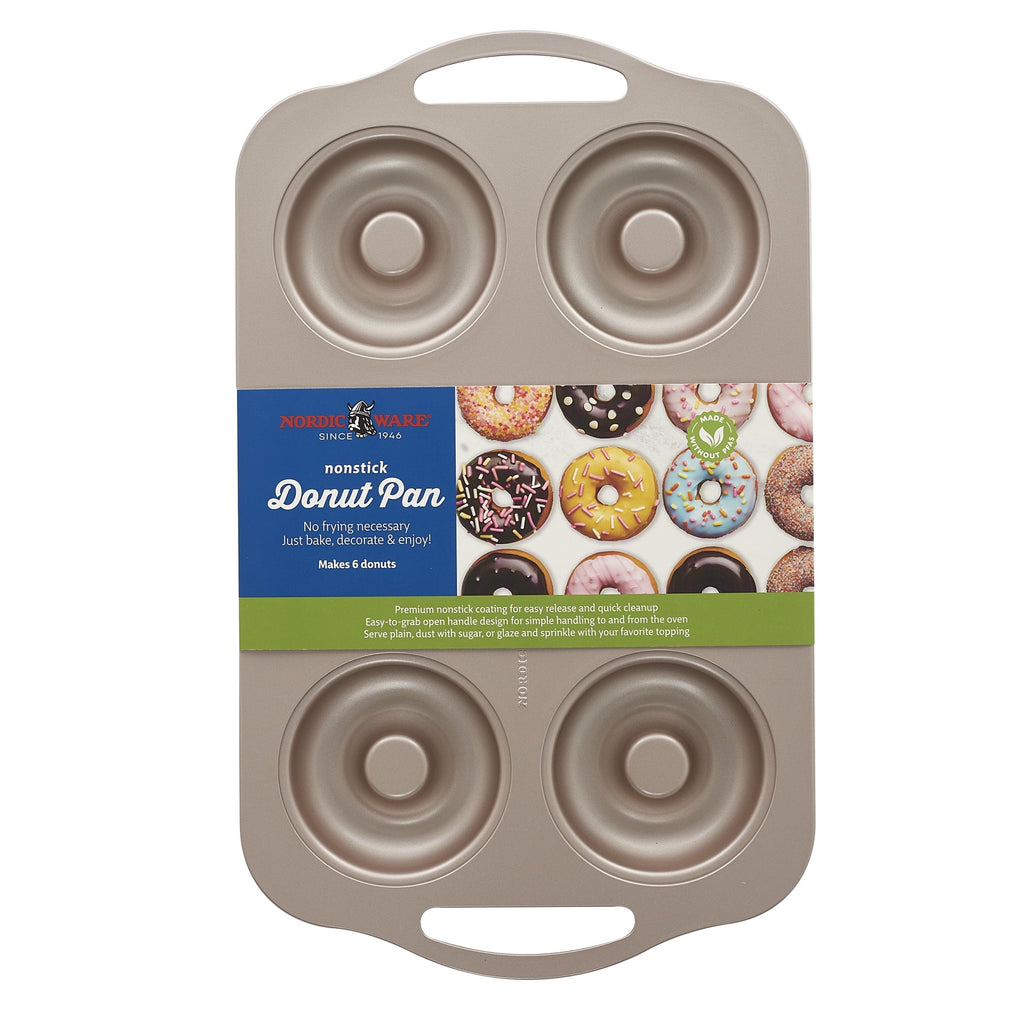 Innovative 6 Cavity Nonstick Steel Donut Pan - Multi-Functional Manual Food Chopper & Slicer Detail