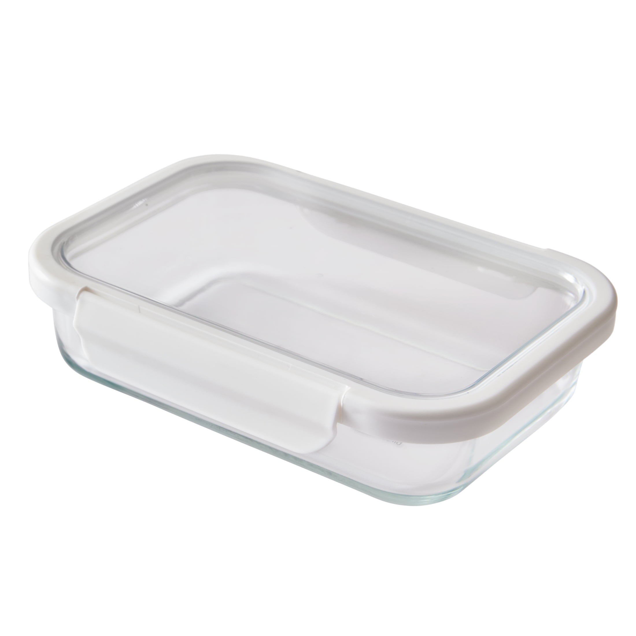 Fun Food Fidget 2.3Cup Rectangle Glass Food Storage Container with Tritan Lid. Set of 2, 4 Pieces, Best Used f... - Deliciously Soft Cupcake Sensory Glob Detail