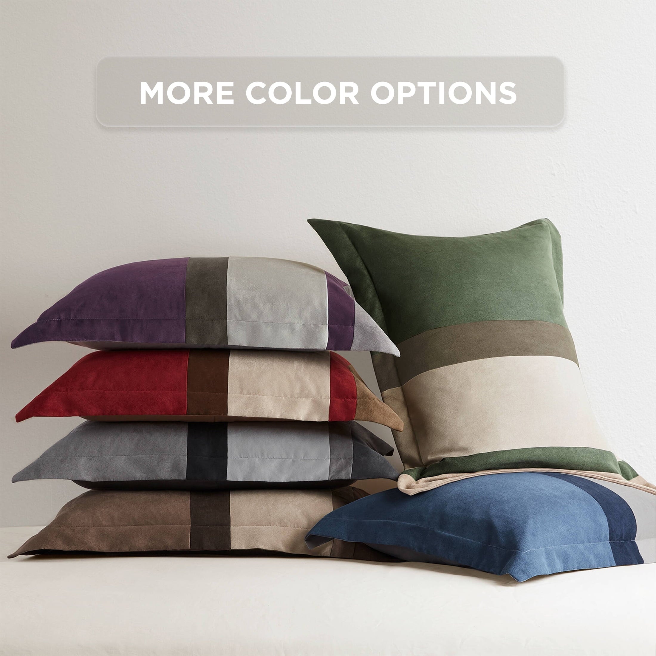 Twin/Twin XL Comforter Set Black, 2 Pieces Faux Suede Comforters Twin/Twin XL Size, Pieced Bedding Comforters Sets, C... - Image 3