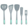 Professional Grade 5 Pieces Silicone Spatula Set, Non-Stick Silicone Turner Spatulas, Heat Resistance Cooking Utensils, Fli... - Professional Kitchen Tool for Culinary Enthusiasts - Default Title