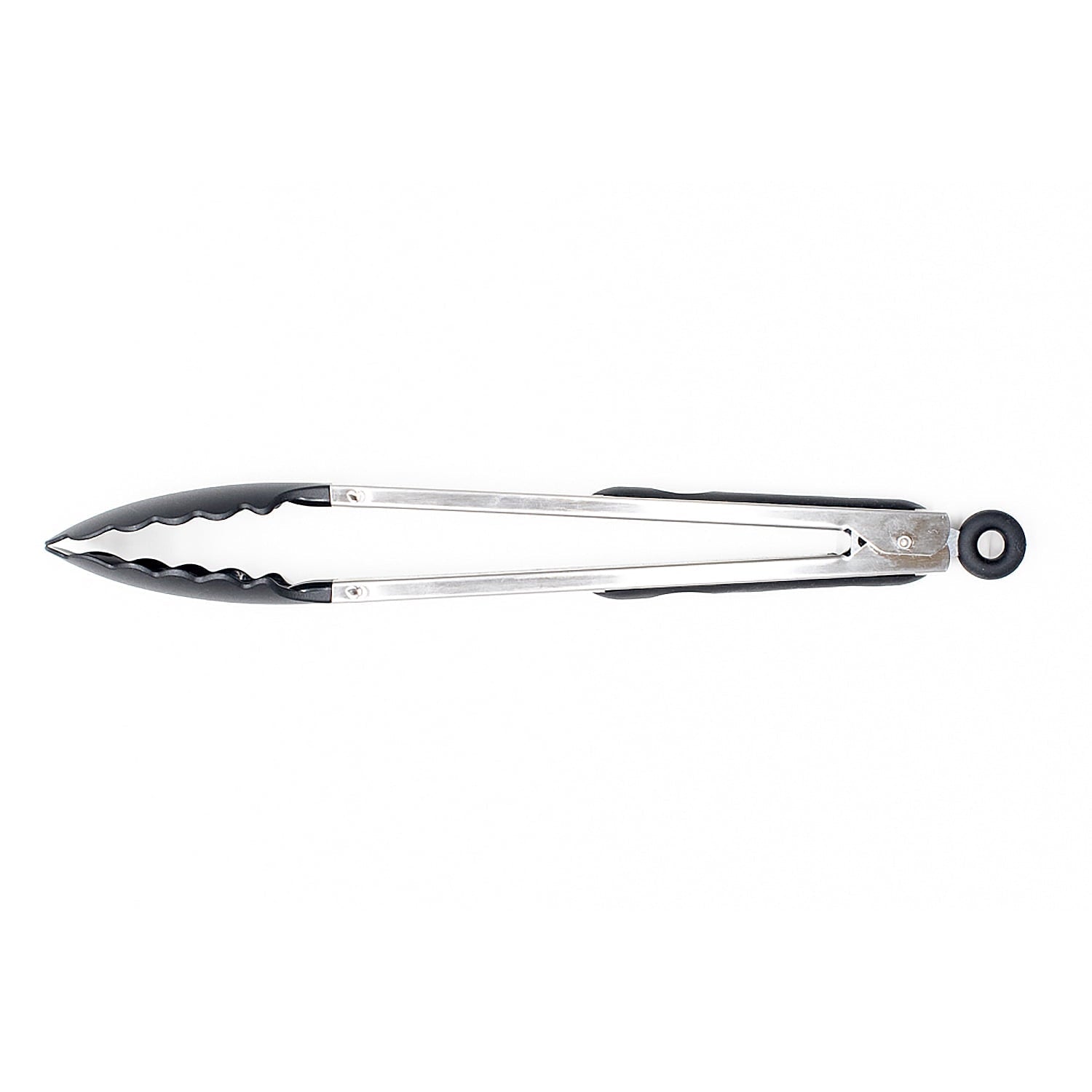 Professional Grade 13 Inch Rust Resistant Nylon End Stainless Steel Dripless Kitchen Tongs - High-Precision Culinary Tool for Baking & Cooking Detail