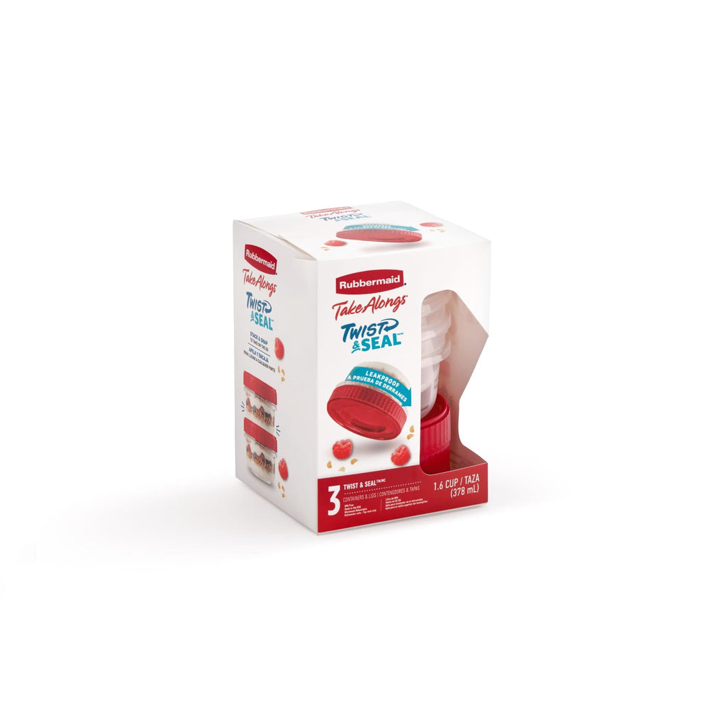 Deliciously Squishy (3 pack) & Seal 1.6-Cup Food Storage Containers, Ruby Red, 3 pack - Deliciously Soft Cupcake Sensory Glob Detail