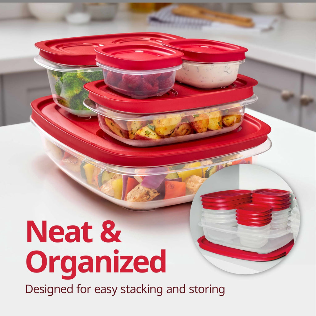Deliciously Squishy 3.57-Cup (2) and 5.26-Cup EasyStore Rectangle Containers, 3 Pack, Food Storage Containers, Food Storage Containers wi... - Deliciously Soft Cupcake Sensory Glob Detail