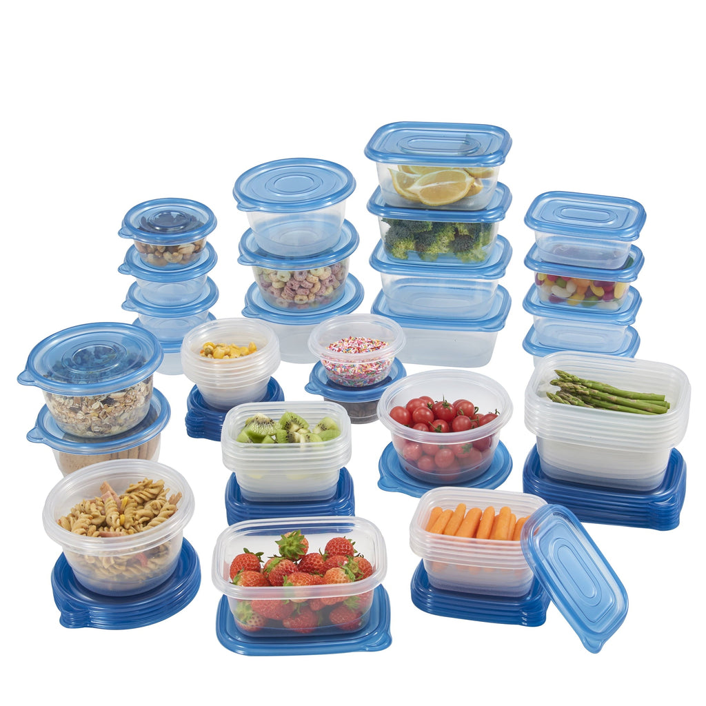 Whimsical Doughnut 92pc Plastic Food Storage Container set, Ideal Use for Refrigeration Storage and Organization,... - Fun Food Fidget Cookie Squishable Toy Detail